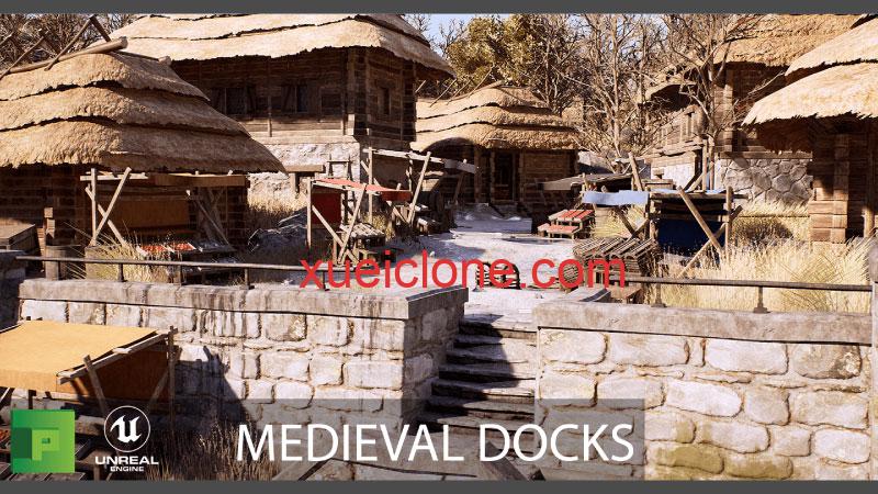 虚幻5ue5中世纪码头Medieval Docks2