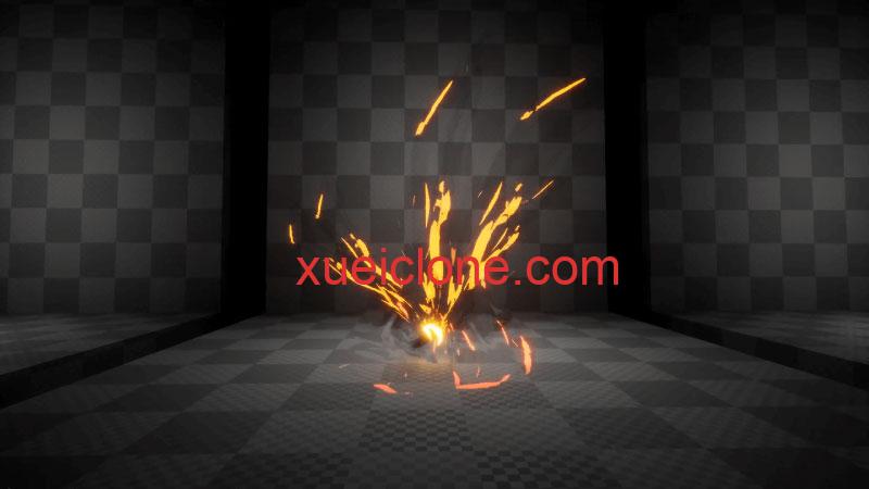 虚幻5ue5火力特效包Fire Energy VFX Pack3