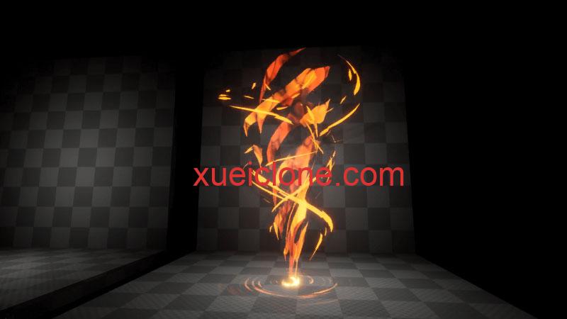 虚幻5ue5火力特效包Fire Energy VFX Pack4