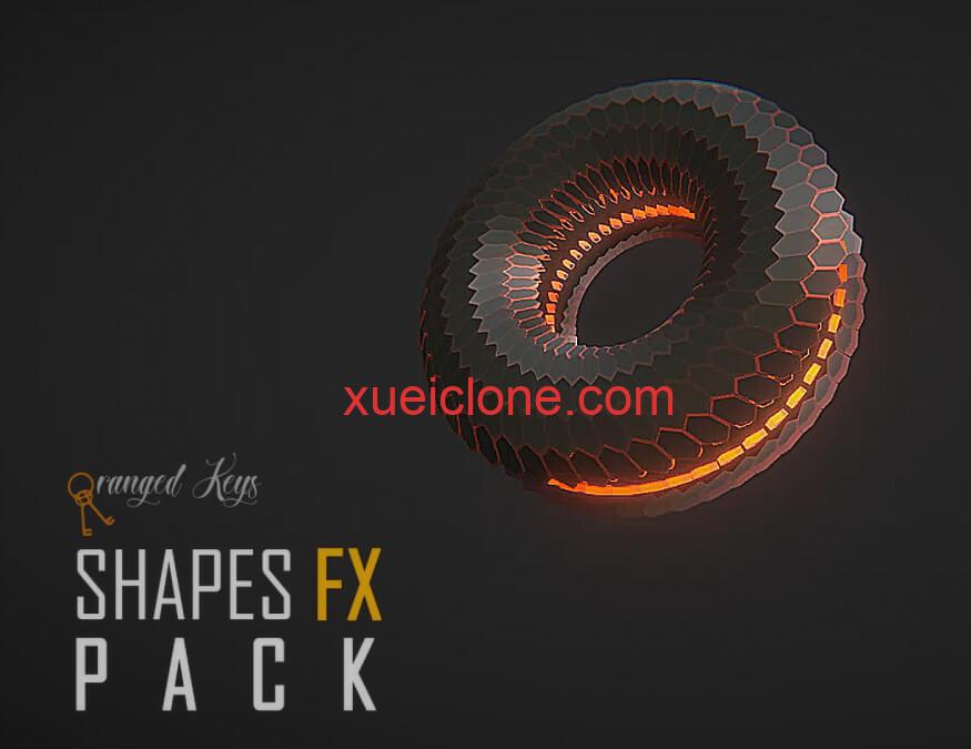 虚幻5ue5科幻特效Shapes FX Pack1