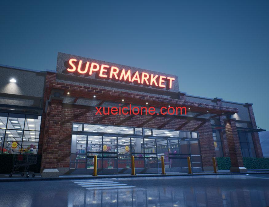 虚幻5ue5超市Supermarket1