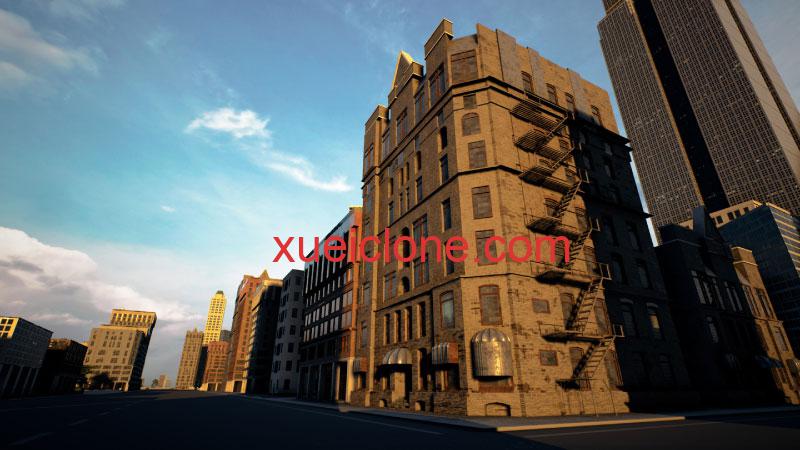 虚幻5ue5Brushify城市建筑包Brushify - Urban Buildings Pack2