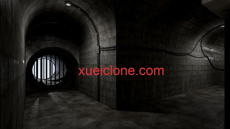 虚幻5ue5下水道Sewers and Underground Modular Set5