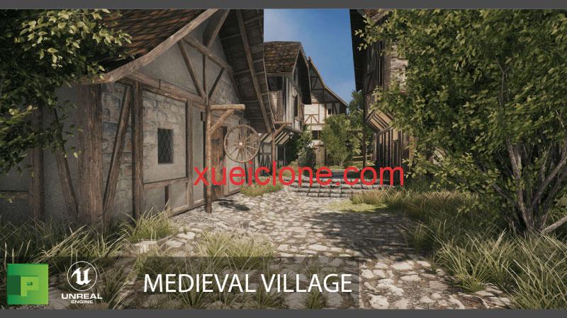 虚幻5ue5中世纪村子Medieval Village2