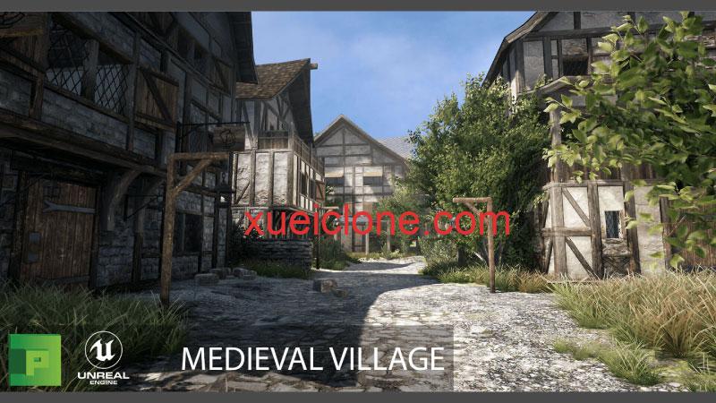 虚幻5ue5中世纪村子Medieval Village5