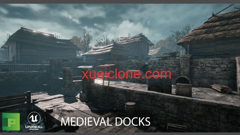 虚幻5ue5中世纪码头Medieval Docks2