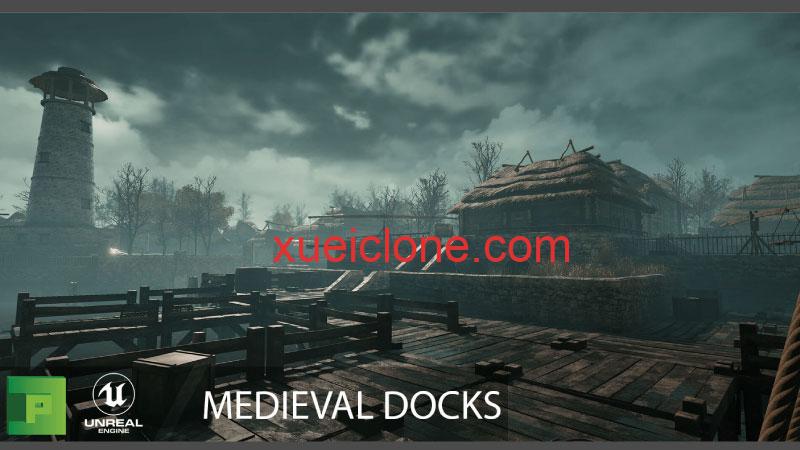 虚幻5ue5中世纪码头Medieval Docks4