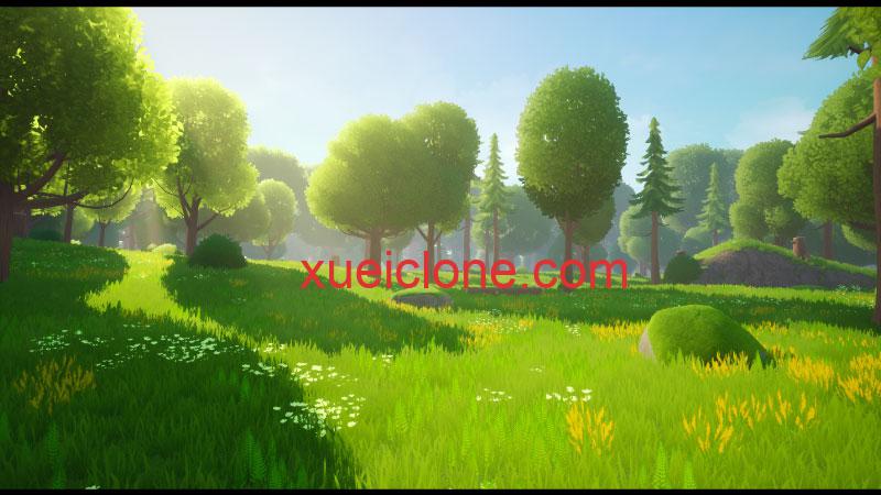 虚幻5ue5二次元风格化森林Stylized Forest4