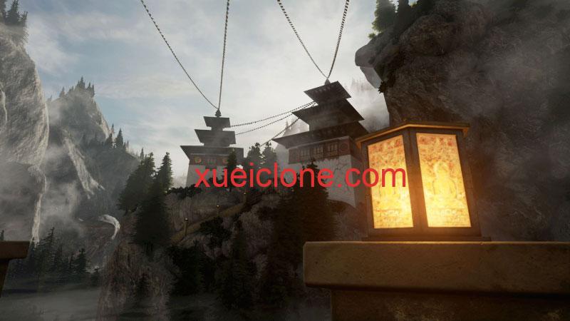 虚幻5ue5佛教寺庙环境Buddhist Monastery Environment9