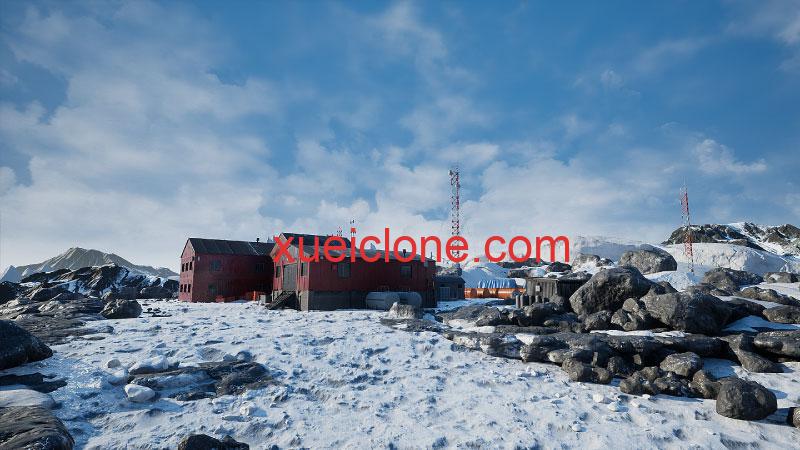 虚幻5ue5北极基地Arctic Base6