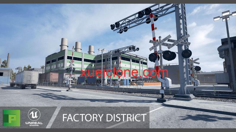 虚幻5ue5厂房Factory District4