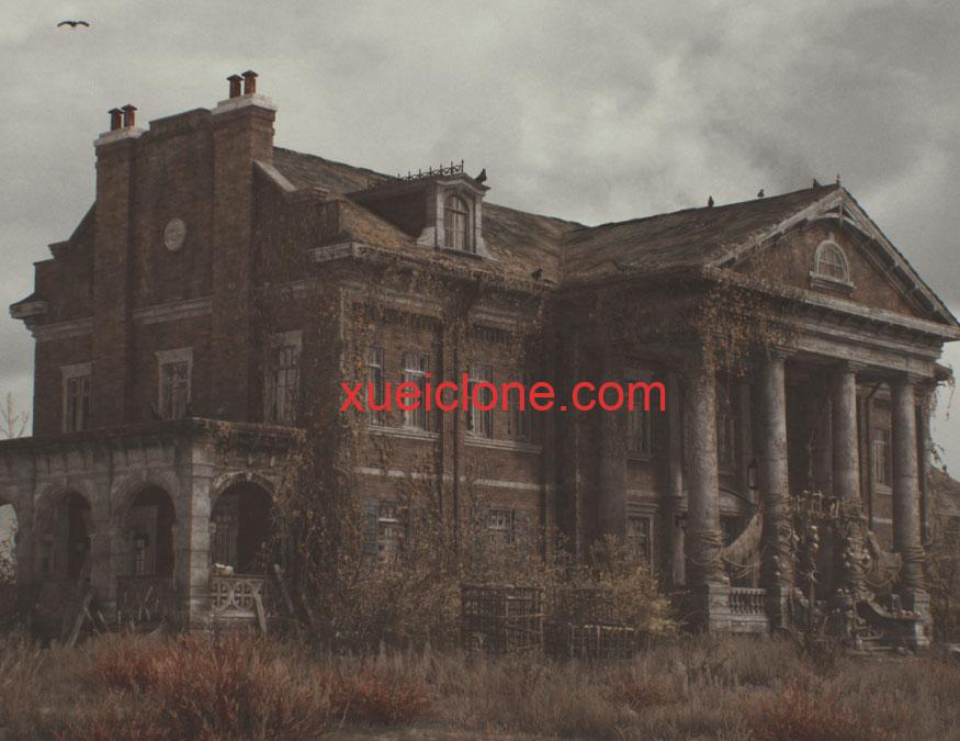 虚幻5ue5后启示录-阿尔伯特庄园Post Apocalyptic Mansion - Albert Manor1