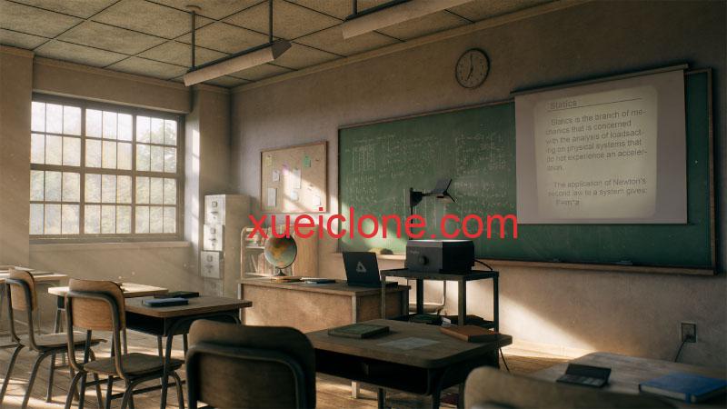 虚幻5ue5废旧学校教室Old Classroom2