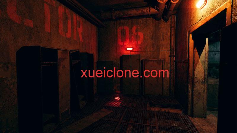 虚幻5ue5恐怖军事掩体Horror Military Bunker3