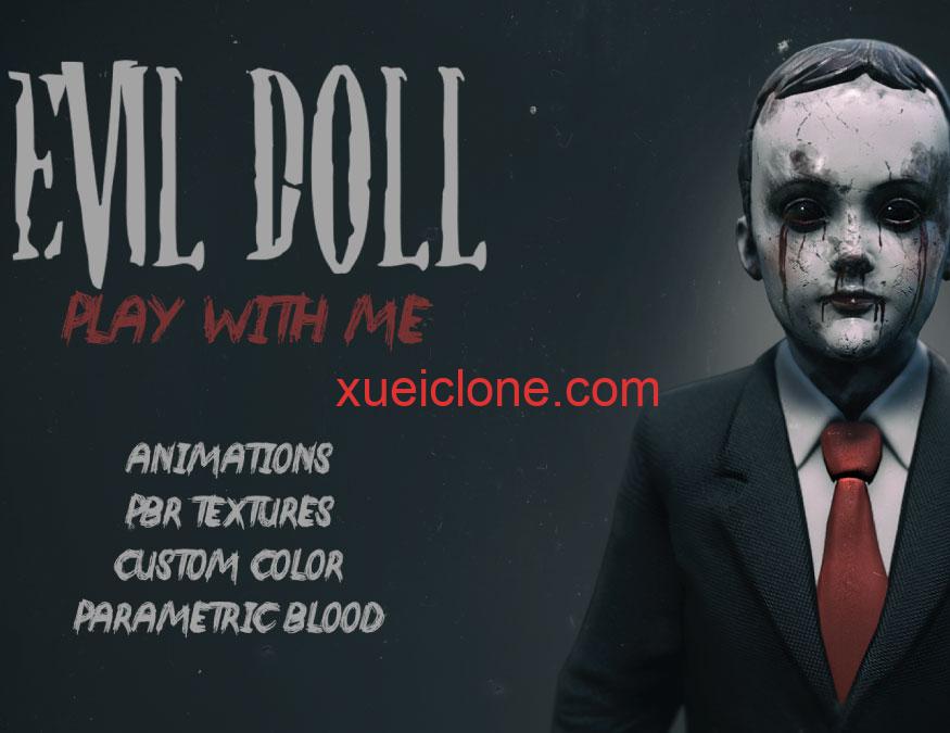 虚幻5ue5恐怖玩偶Evil Doll1