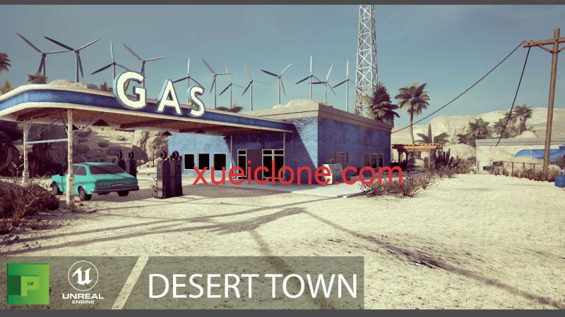 虚幻5ue5沙漠镇Desert Town2