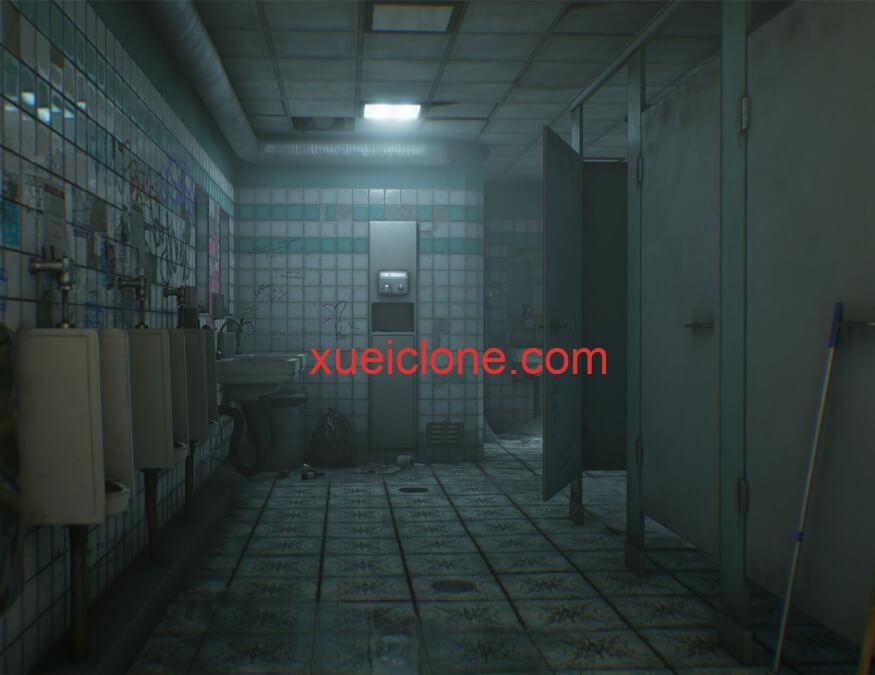 虚幻5ue5电影级厕所Mens Room1