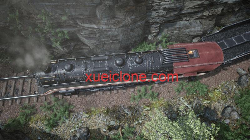 虚幻5ue5蒸汽火车Steam locomotive2