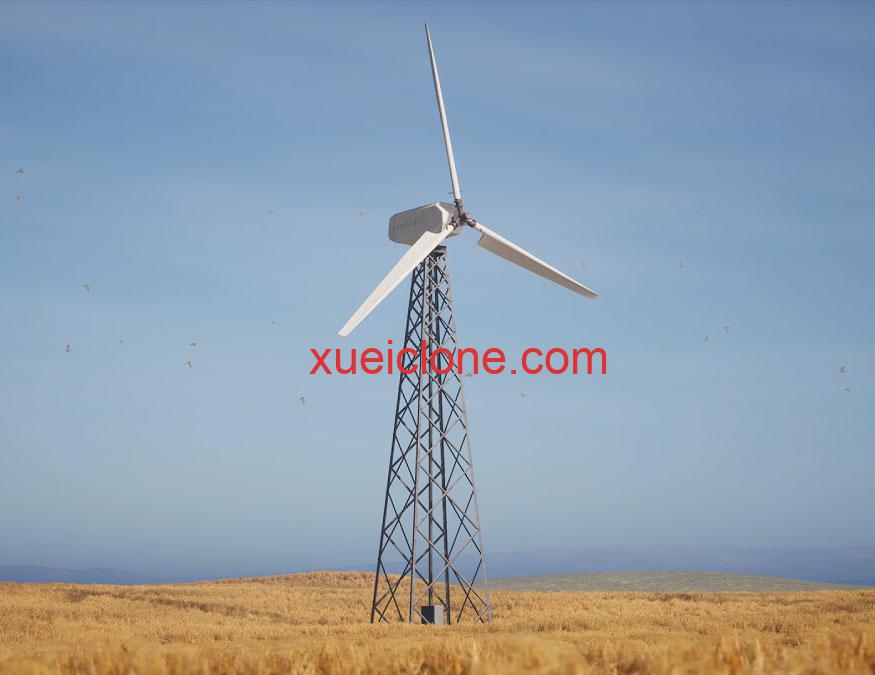 虚幻5ue5风力发电机Wind Turbines1