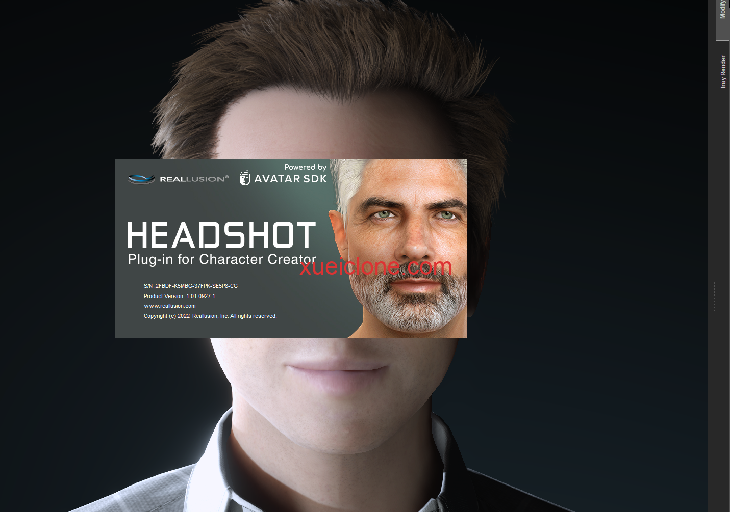 CC4.2 Headshot1.01照片建模插件，配合Zbrush，高效创建角色